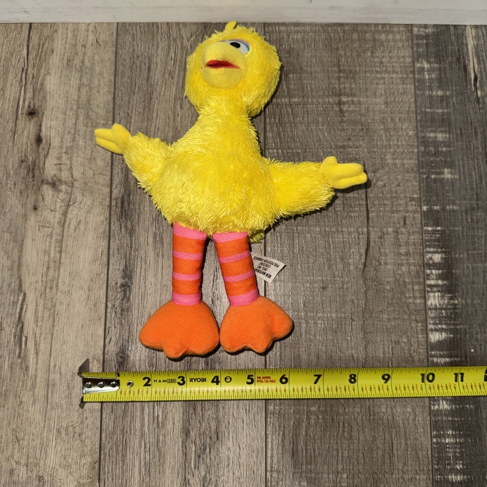 Hasbro Sesame Street Big Bird Plush 9" Stuffed Animal Toy - Picture 9 of 9